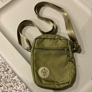— olive green baboon to the moon sling bag